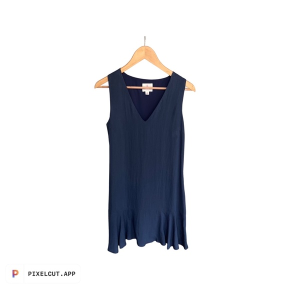 Julie Brown Navy Blue Shift Dress, Sz 4 - Picture 2 of 2